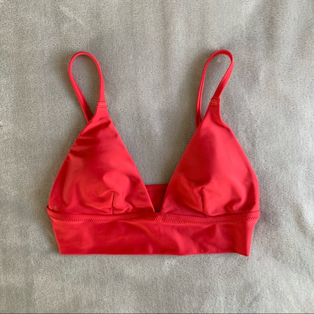 Aerie Longline Triangle Bikini Top